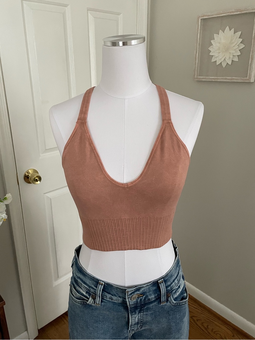 Free People Movement Crossback Sports Bra Crop Top